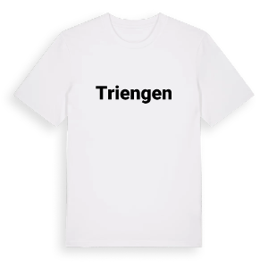 Triengen fetstil t-shirt – ekologisk bomull t-shirt från Pinshirt