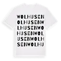 Wolhusen ordlek t-shirt