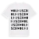 Wolhusen ordlek t-shirt
