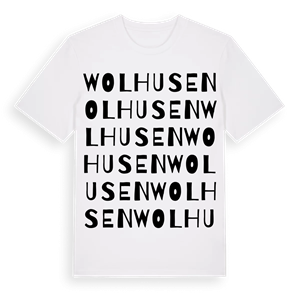 Wolhusen ordlek t-shirt – ekologisk bomull t-shirt från Pinshirt
