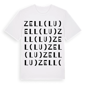 Zell (LU) ordlek t-shirt – ekologisk bomull t-shirt från Pinshirt