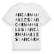 Ancar Mahallesi ordlek t-shirt
