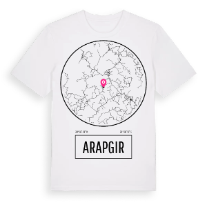 Arapgir t-shirt – ekologisk bomull t-shirt från Pinshirt