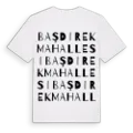 Başdirek Mahallesi ordlek t-shirt