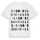 Başdirek Mahallesi ordlek t-shirt