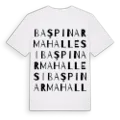 Başpınar Mahallesi ordlek t-shirt