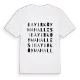 Bayırköy Mahallesi ordlek t-shirt