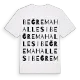 Beğre Mahallesi ordlek t-shirt