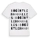 Böğürtlen Mahallesi ordlek t-shirt