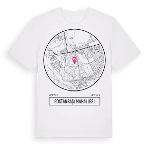 Bostanbaşı Mahallesi t-shirt – ekologisk bomull t-shirt från Pinshirt