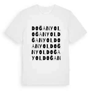 Doğanyol ordlek t-shirt – ekologisk bomull t-shirt från Pinshirt