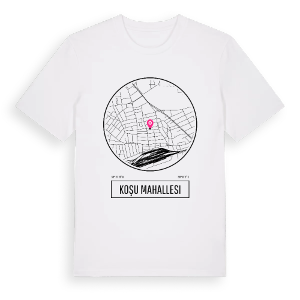 Koşu Mahallesi t-shirt – ekologisk bomull t-shirt från Pinshirt