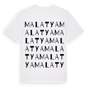 Malatya ordlek t-shirt – ekologisk bomull t-shirt från Pinshirt