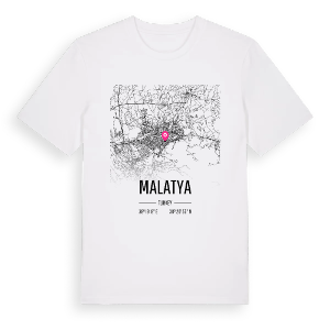 Malatya karta t-shirt – ekologisk bomull t-shirt från Pinshirt