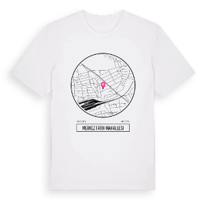 Merkez Fatih Mahallesi t-shirt – ekologisk bomull t-shirt från Pinshirt