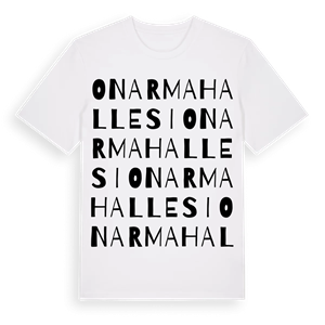 Onar Mahallesi ordlek t-shirt – ekologisk bomull t-shirt från Pinshirt