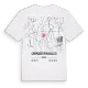 Samanköy Mahallesi karta t-shirt