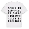 Sarıcıoğlu Mahallesi ordlek t-shirt
