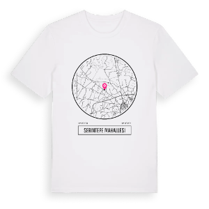Serintepe Mahallesi t-shirt – ekologisk bomull t-shirt från Pinshirt