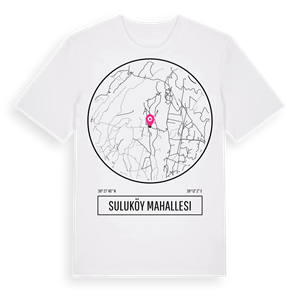 Suluköy Mahallesi t-shirt – ekologisk bomull t-shirt från Pinshirt
