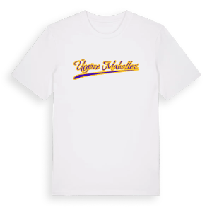 Üçgöze Mahallesi baseball t-shirt – ekologisk bomull t-shirt från Pinshirt