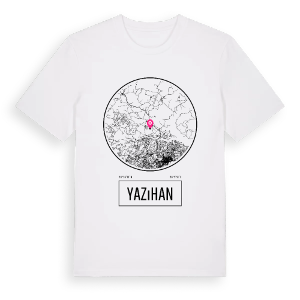 Yazıhan t-shirt – ekologisk bomull t-shirt från Pinshirt