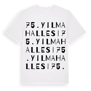 75. Yıl Mahallesi ordlek t-shirt – ekologisk bomull t-shirt från Pinshirt