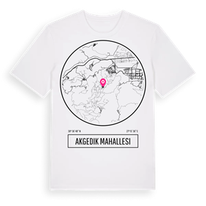 Akgedik Mahallesi t-shirt – ekologisk bomull t-shirt från Pinshirt