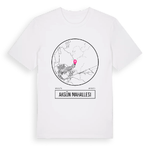 Akgün Mahallesi t-shirt – ekologisk bomull t-shirt från Pinshirt