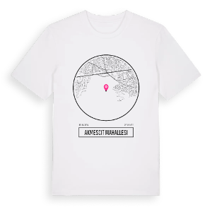 Akmescit Mahallesi t-shirt – ekologisk bomull t-shirt från Pinshirt