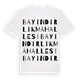 Bayındırlık Mahallesi ordlek t-shirt