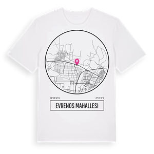 Evrenos Mahallesi t-shirt – ekologisk bomull t-shirt från Pinshirt