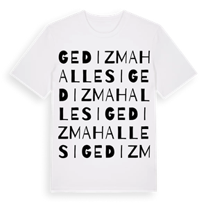 Gediz Mahallesi ordlek t-shirt – ekologisk bomull t-shirt från Pinshirt