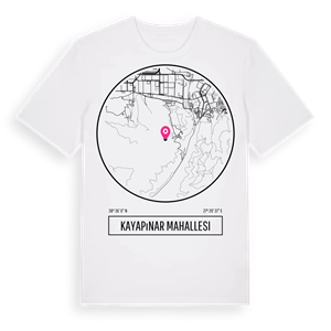 Kayapınar Mahallesi t-shirt – ekologisk bomull t-shirt från Pinshirt