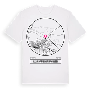 Kazım Karabekir Mahallesi t-shirt – ekologisk bomull t-shirt från Pinshirt