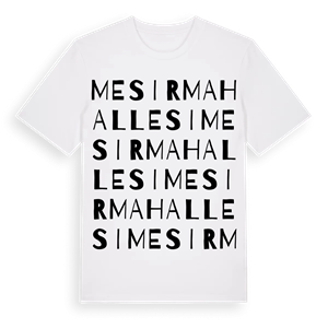 Mesir Mahallesi ordlek t-shirt – ekologisk bomull t-shirt från Pinshirt