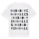 Muradiye Mahallesi ordlek t-shirt