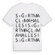 Sığırtmaçlı Mahallesi ordlek t-shirt