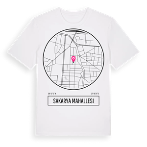 Sakarya Mahallesi t-shirt – ekologisk bomull t-shirt från Pinshirt