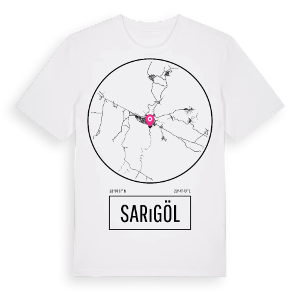 Sarıgöl t-shirt – ekologisk bomull t-shirt från Pinshirt