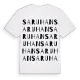 Saruhan ordlek t-shirt