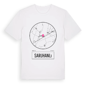 Saruhanlı t-shirt – ekologisk bomull t-shirt från Pinshirt