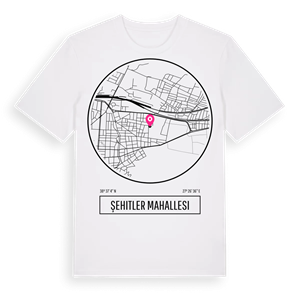 Şehitler Mahallesi t-shirt – ekologisk bomull t-shirt från Pinshirt