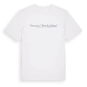 Şeremet Mahallesi hjärta t-shirt – ekologisk bomull t-shirt från Pinshirt