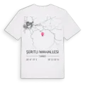 Şeritli Mahallesi karta t-shirt
