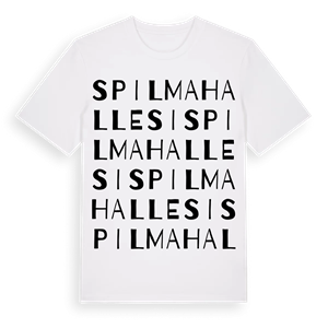 Spil Mahallesi ordlek t-shirt – ekologisk bomull t-shirt från Pinshirt