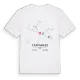 Tepeköy Mahallesi karta t-shirt
