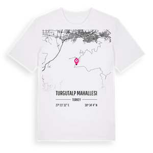 Turgutalp Mahallesi karta t-shirt – ekologisk bomull t-shirt från Pinshirt