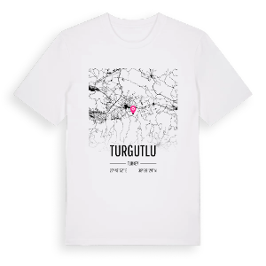 Turgutlu karta t-shirt – ekologisk bomull t-shirt från Pinshirt
