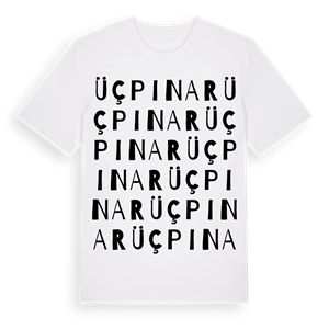 Üçpınar ordlek t-shirt – ekologisk bomull t-shirt från Pinshirt